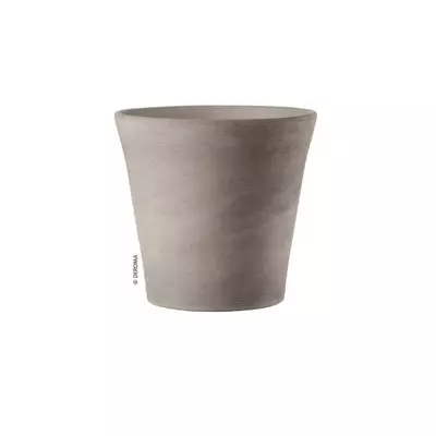 Deroma Vaso Conico Primitivo 43cm Graphite