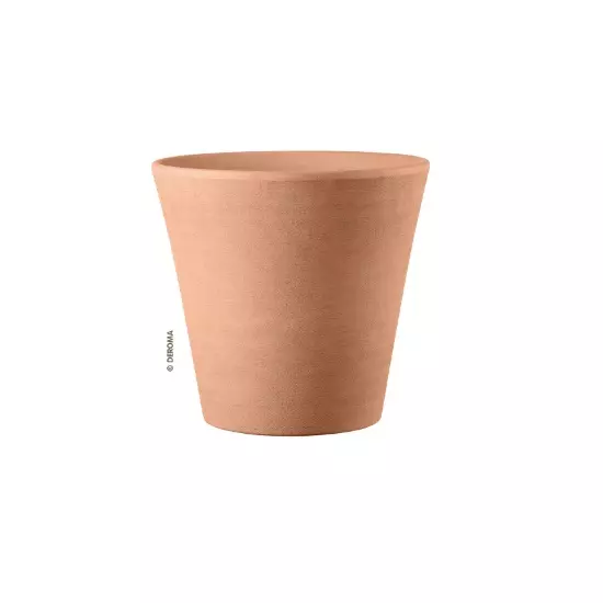 Deroma Vaso Conico Primitivo 43cm White