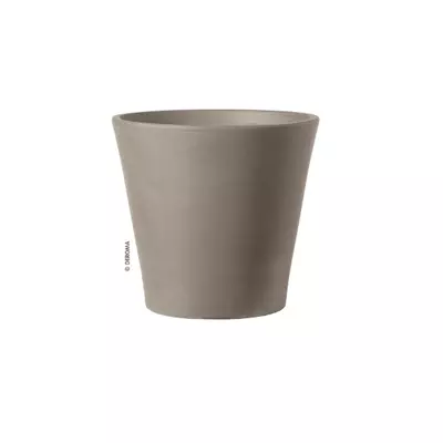 Deroma Vaso Cono 16cm Graphite