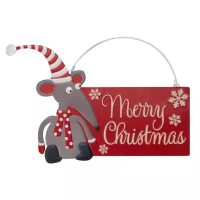 Smart Ratty Christmas Sign