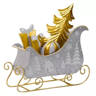 Smart Santa's Silver Sleigh
