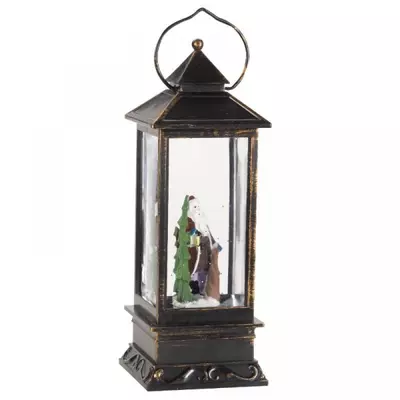 Smart SnowSwirl Santa Lantern