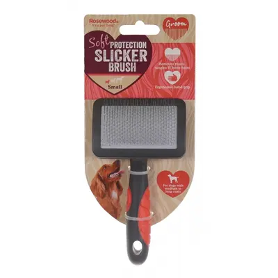 Rosewood Soft Protection Slicker Brush Small