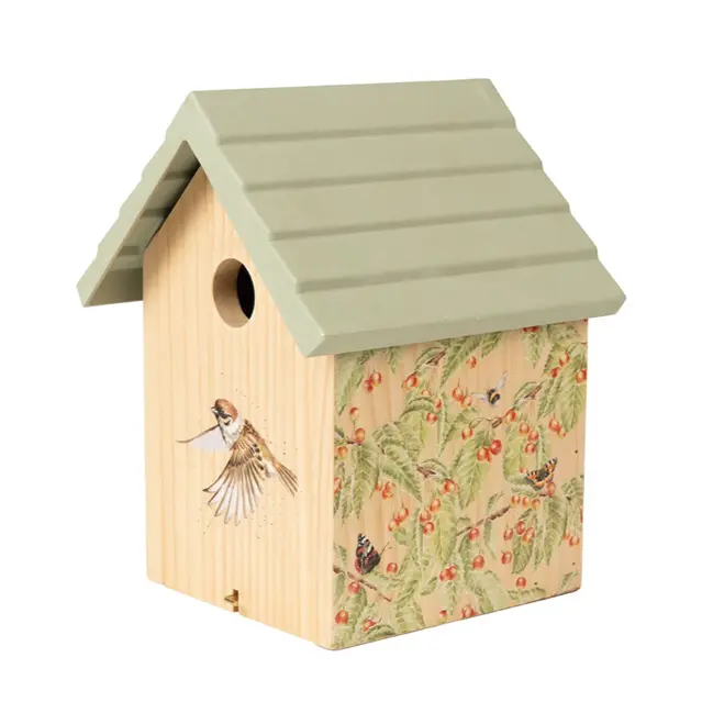 Wrendale Bird House Sparrow 32mm - image 1