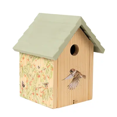 Wrendale Bird House Sparrow 32mm - image 2