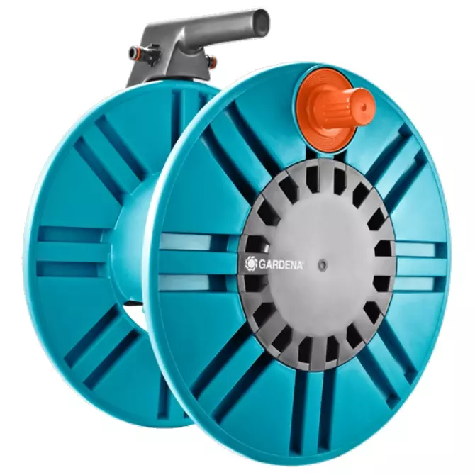 Gardena Classic Wall-fixed Hose Reel 60m with Hose Guide - image 1