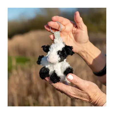Wrendale Keyring Plush Mathilda Holstein Cow - image 2