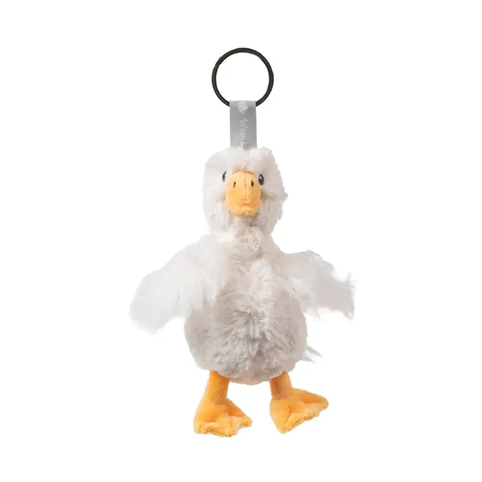 Wrendale Keyring Plush Pearl Goose - image 1