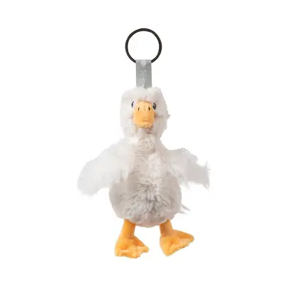 Wrendale Keyring Plush Pearl Goose - image 1