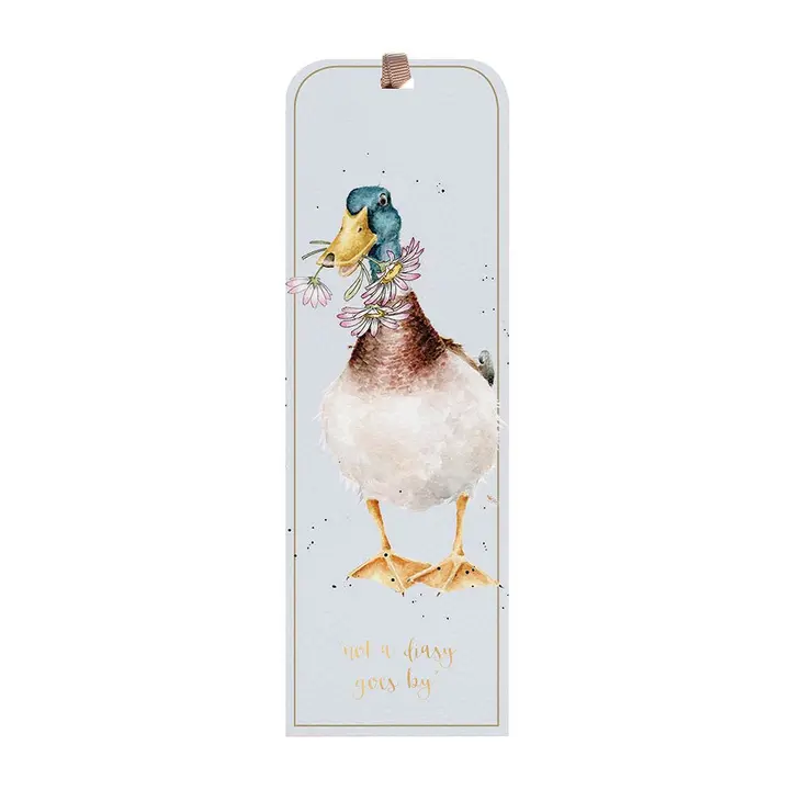 Wrendale Bookmark Duck - Not a Daisy Goes By - image 1
