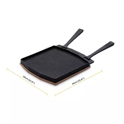 Ooni 2 Sided Grizzler Plate - image 6