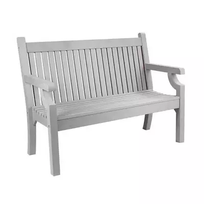 Innovators Sandwick 2 Seat Bench Stone Grey