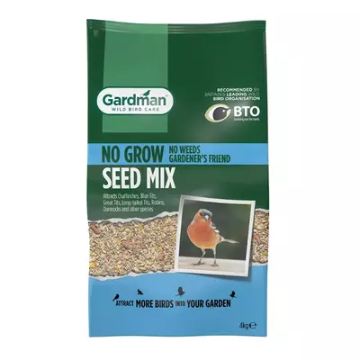Gardman No Grow Seed Mix 4kg