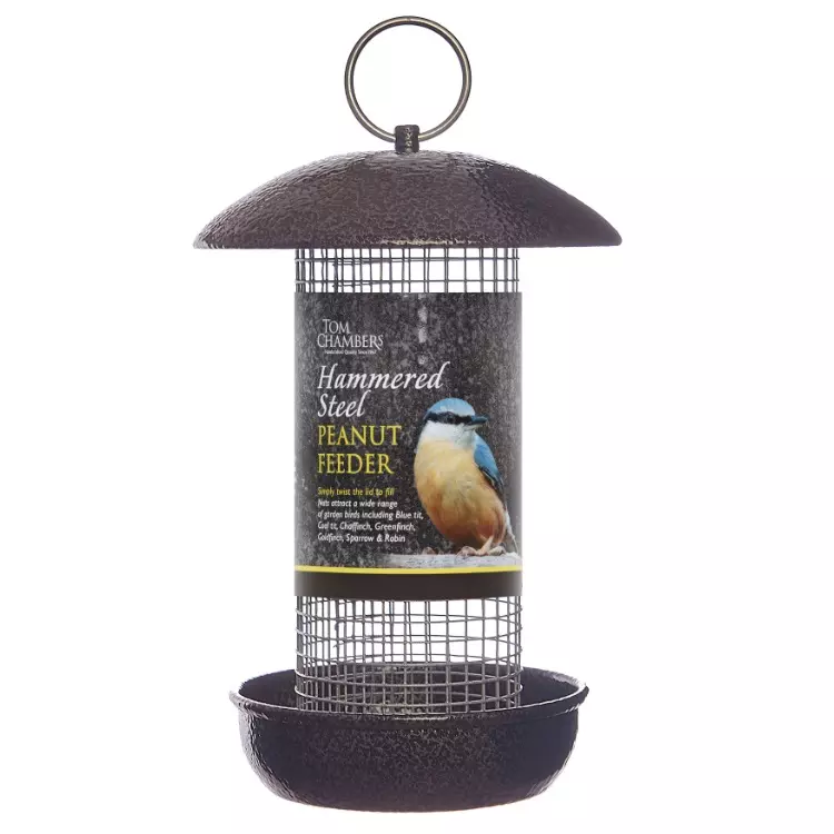 Tom Chambers Hammered Steel Peanut Feeder