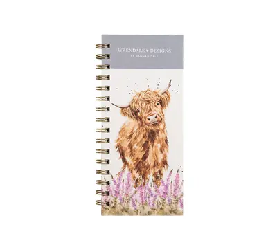 Wrendale To Do List & Planner Highland Cow - Gentle Giant - image 1