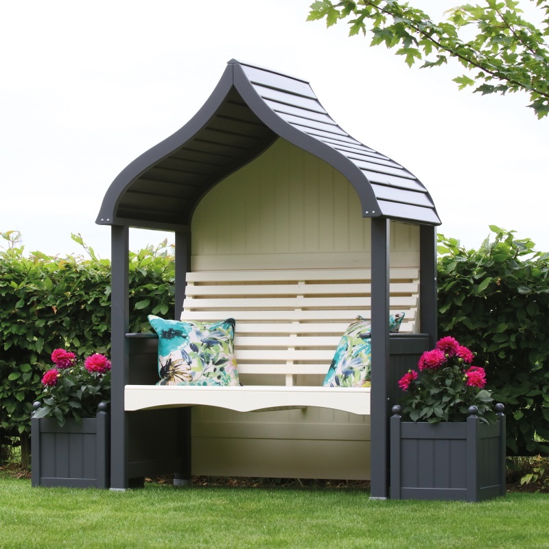 AFK Orchard Arbour Charcoal & Cream
