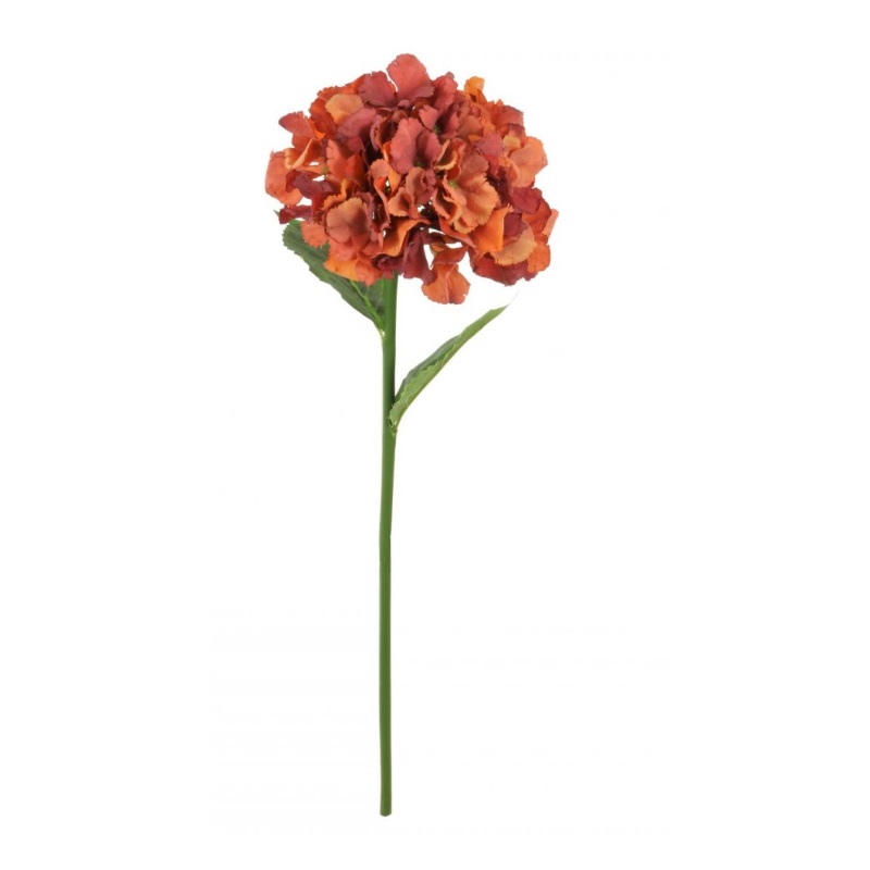 Artficial Flowers French Hydrangea Russett 54cm