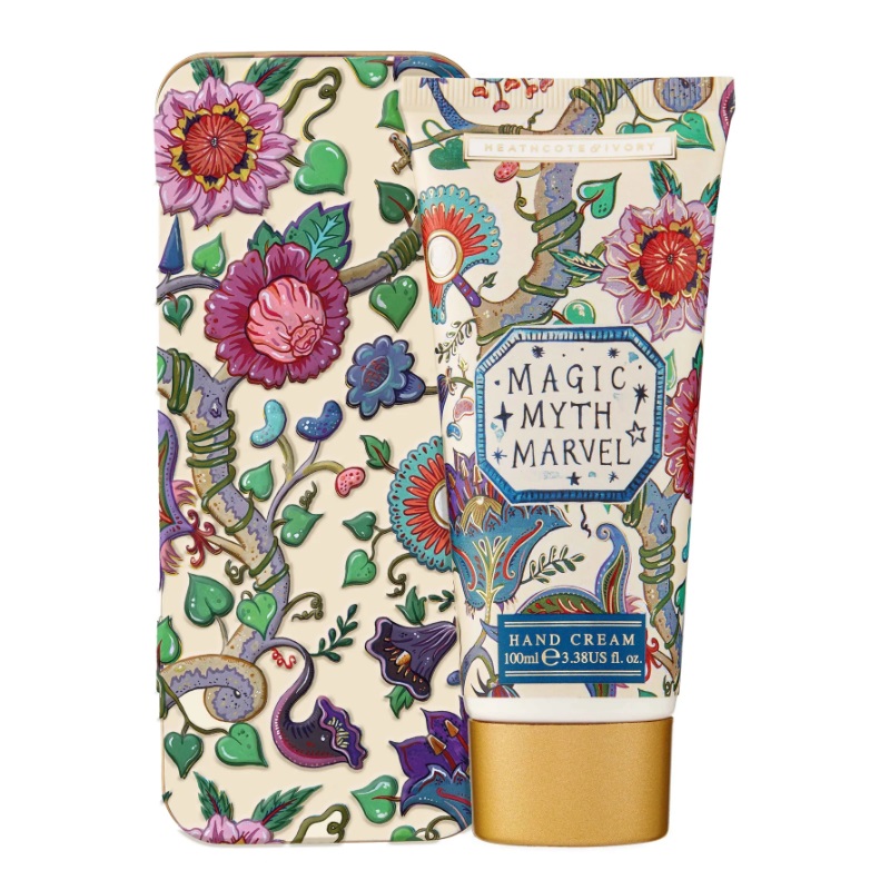 Heathcote & Ivory Magic Myth Marvel Hand Cream in Tin 100ml Groves