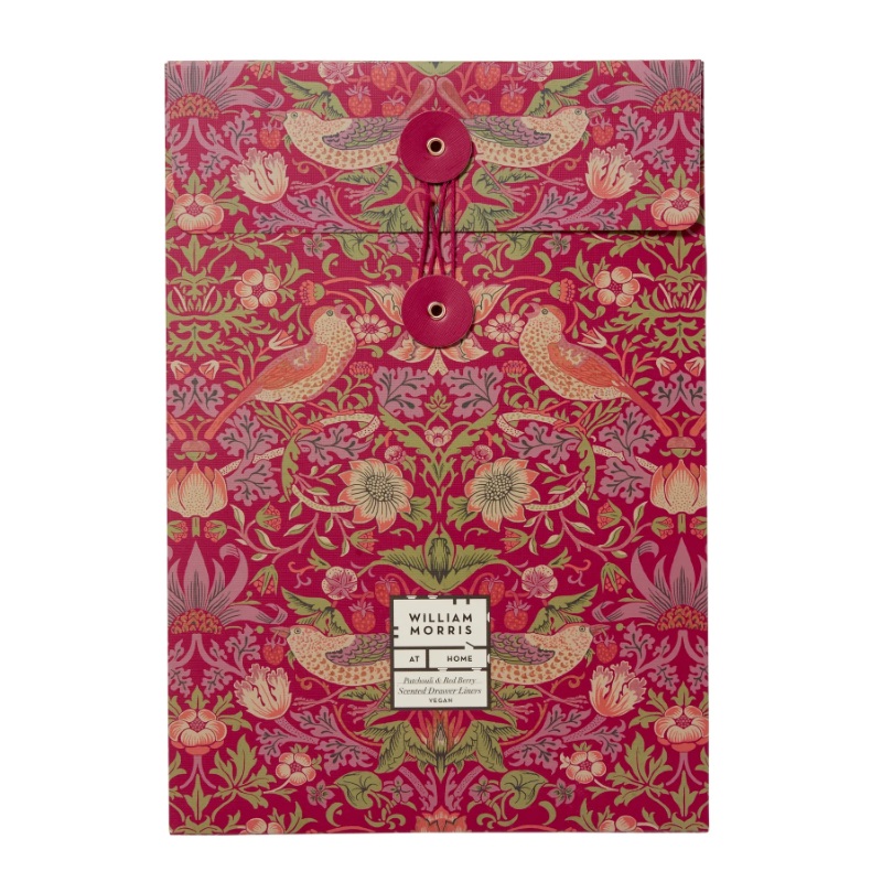 Heathcote & Ivory William Morris Strawberry Thief Scented Drawer Liners - image 1