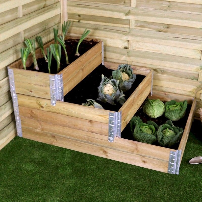 Zest 3 Tier Stackable Raised Bed Groves Nurseries & Garden Centre