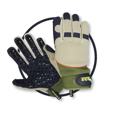 Treadstone Gripper Gardening Gloves Grey & Navy Large - image 1