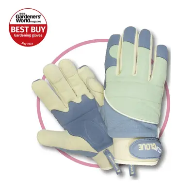 Treadstone Shock Absorber Gardening Gloves Blue & Cream Medium - image 1