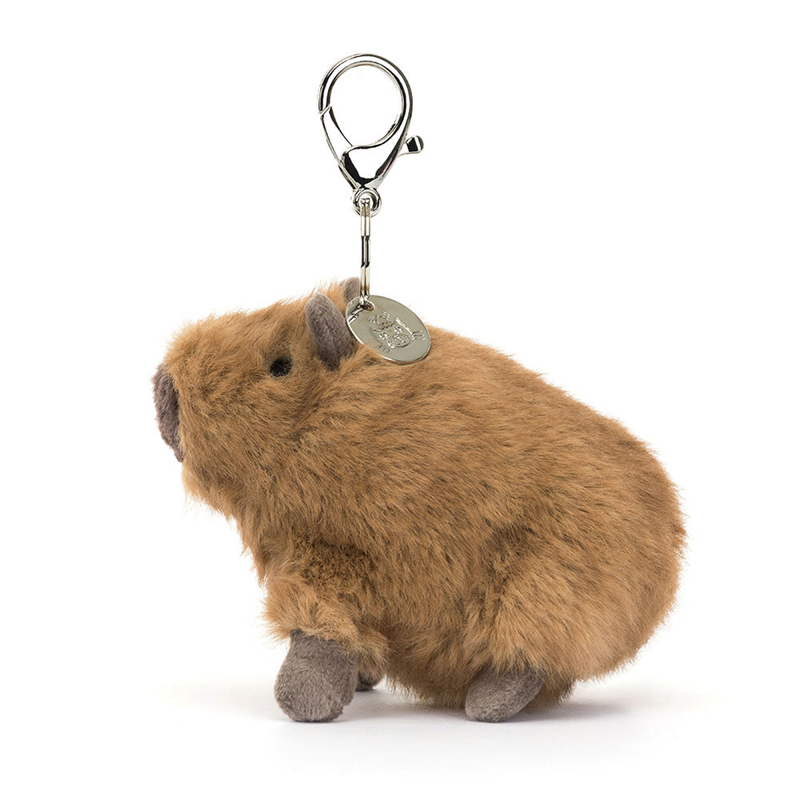 Jellycat Bag Charm Clyde Capybara - image 2