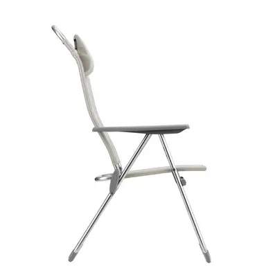 Lafuma Multi-Position Folding Camping Armchair XL Beige - image 2