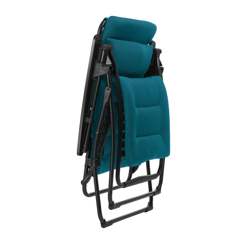 Lafuma Zero Gravity Padded Reclining Chair Blue Coral - image 2