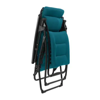 Lafuma Zero Gravity Padded Reclining Chair Blue Coral - image 2