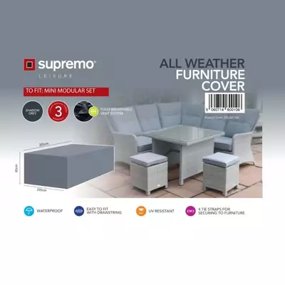 Supremo Furniture Cover Barcelona Mini Corner Set - image 2