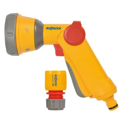 Hozelock Multi Spray Soft Touch Gun & Aquastop Connector