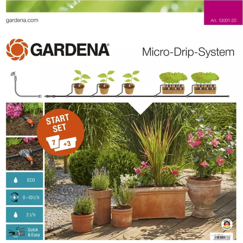Gardena Start Set Flower Pots M - image 1