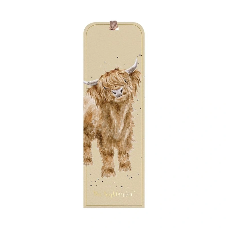Wrendale Bookmark Cow - The Highlander - image 1