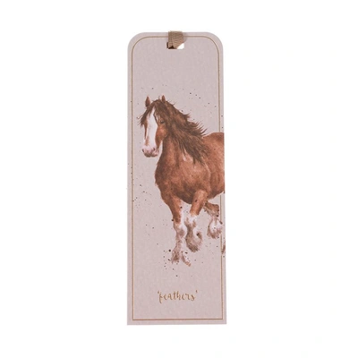 Wrendale Bookmark Horse - Feathers
