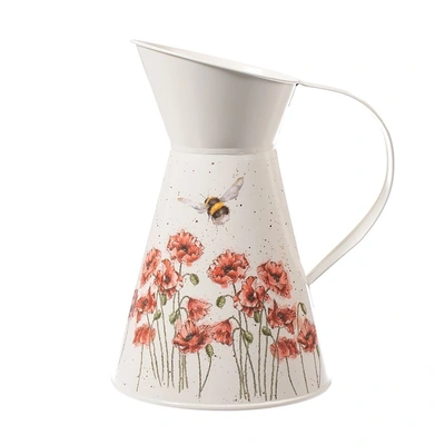 Wrendale Flower Jug Bee - Poppies