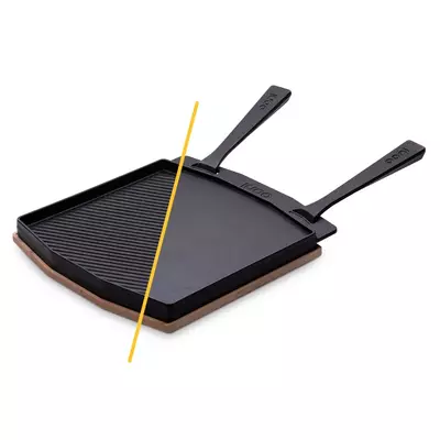 Ooni 2 Sided Grizzler Plate - image 1
