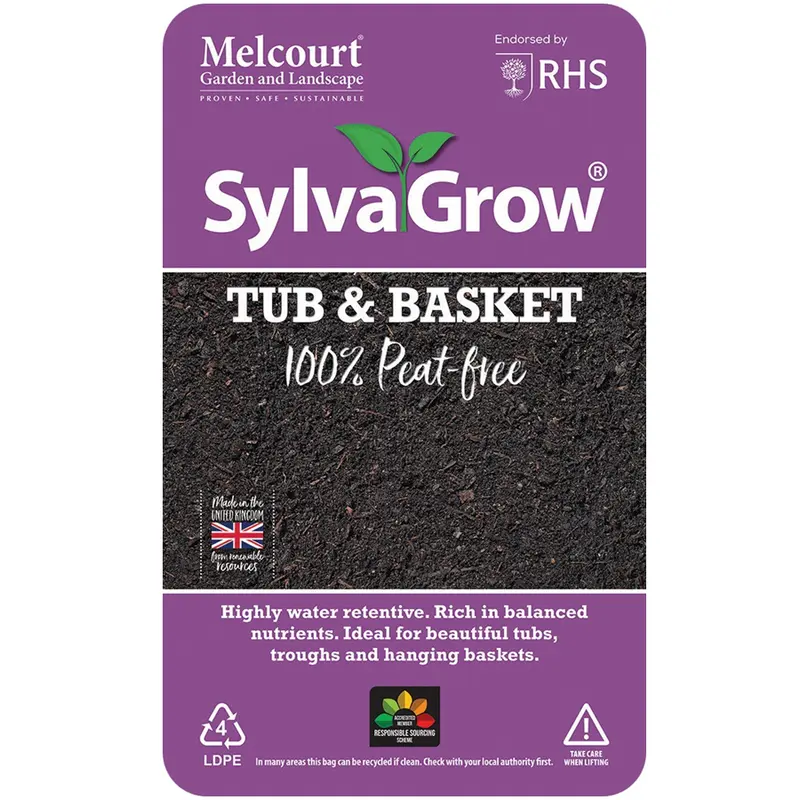 Sylvagrow Tub & Basket Compost 15L