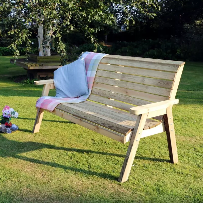Zest Charlotte 3 Seater Bench