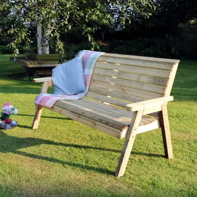 Zest Charlotte 3 Seater Bench
