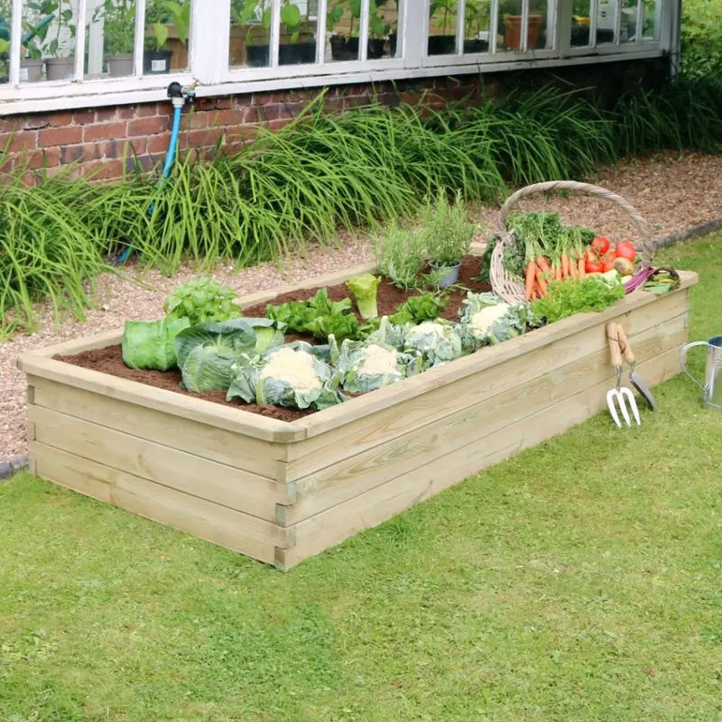 Zest Sleeper Raised Bed Low