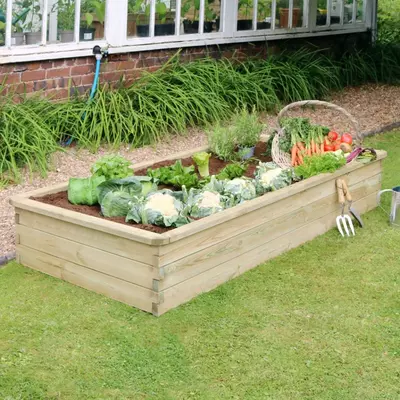 Zest Sleeper Raised Bed Low