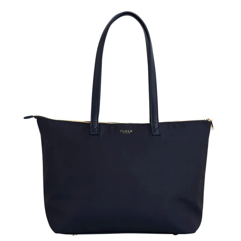 Fable Passion Flower Navy Tote Bag - image 2