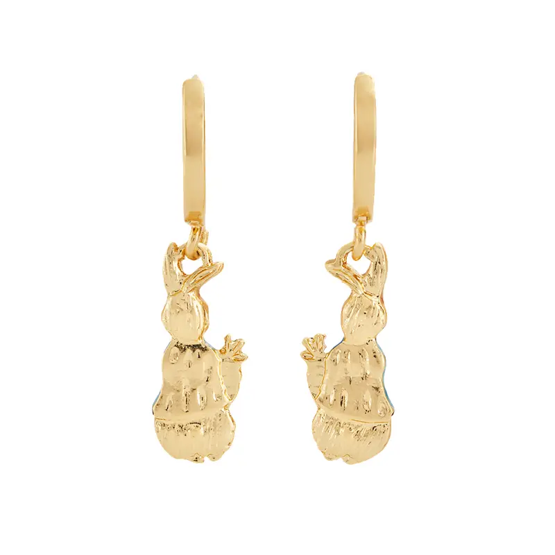 Fable Peter Rabbit Carrot Earrings - image 3