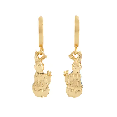 Fable Peter Rabbit Carrot Earrings - image 3