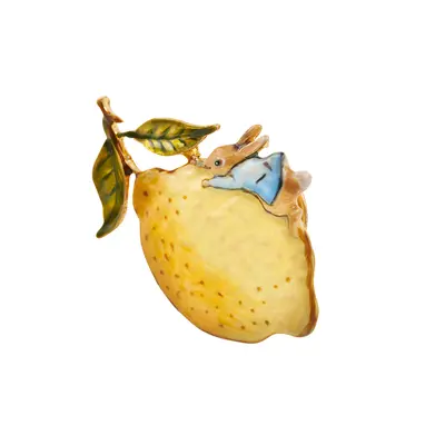 Fable Peter Rabbit Lemon Brooch - image 2