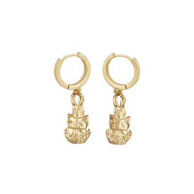 Fable Peter Rabbit Reading Earrings - image 2