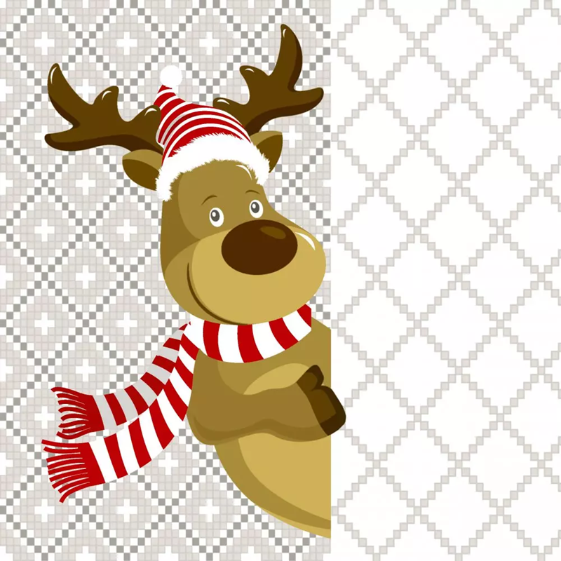 Reindeer Fun Napkins 33cm