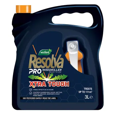 Resolva Pro Weedkiller Xtra Tough RTU 3L