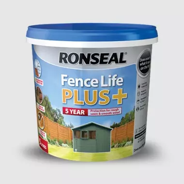 Ronseal Fence Life Plus Dark Oak 5L - image 2